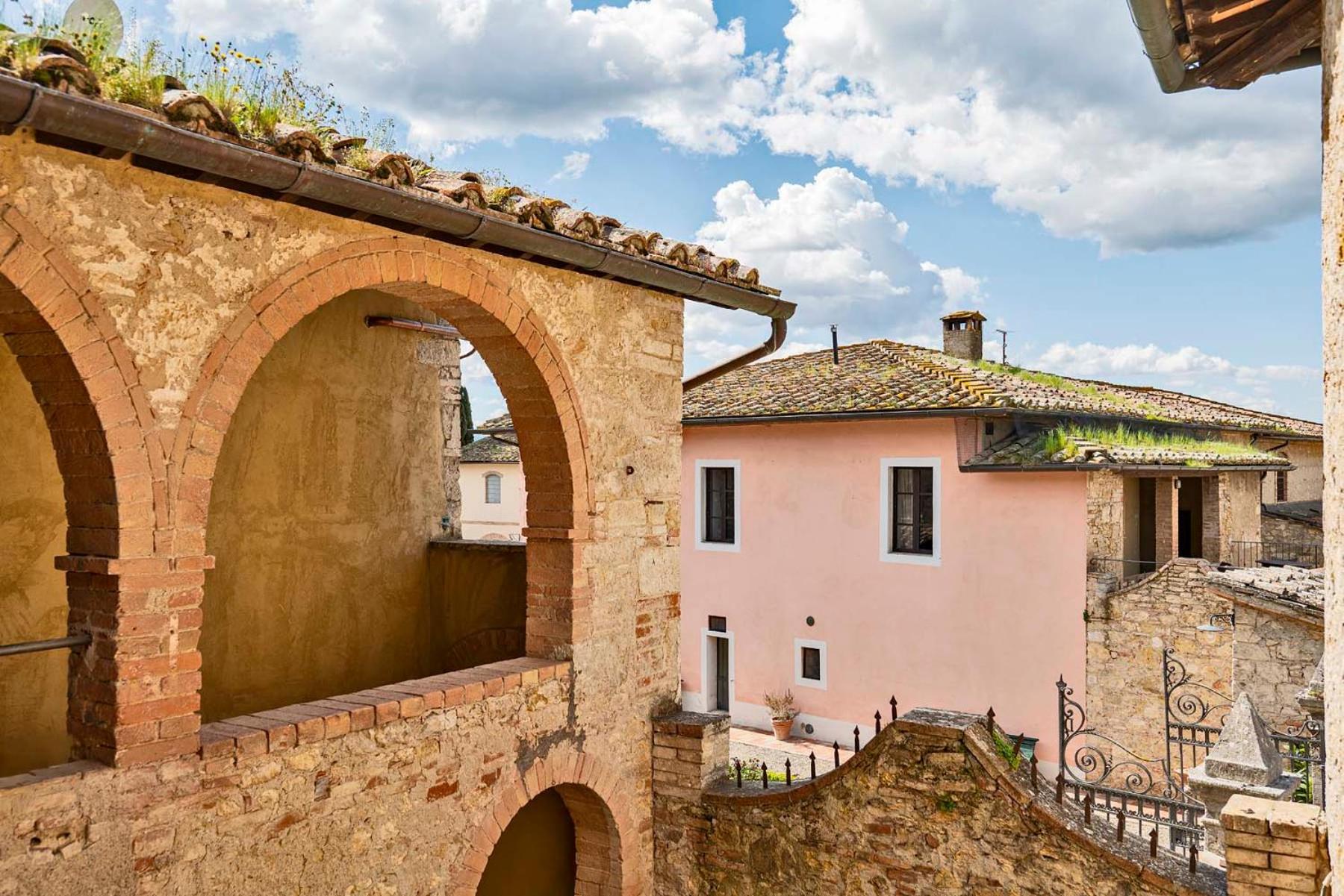 Agriturismo Tenuta Di Mensanello Колле-ді-Валь-д'Ельса Номер фото
